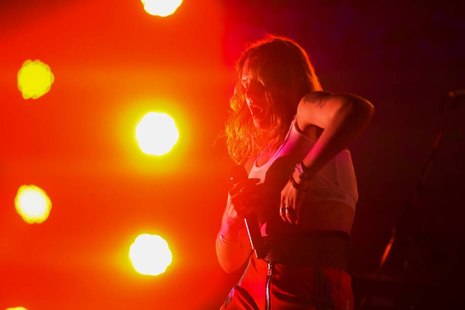 A sueca Tove Lo se apresenta no primeiro dia do Lollapalooza 2017