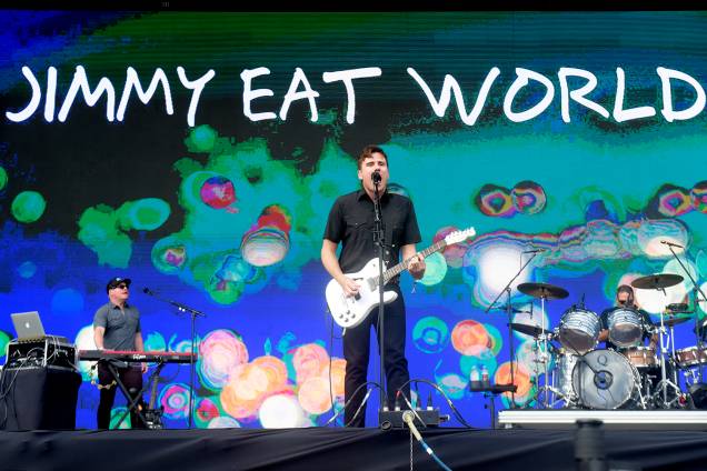 Banda Jimmy Eat World se apresenta na sexta edição do festival Lollapalooza, no Autódromo de Interlagos, São Paulo Banda Jimmy Eat World se apresenta na sexta edição do festival Lollapalooza, no Autódromo de Interlagos, São Paulo