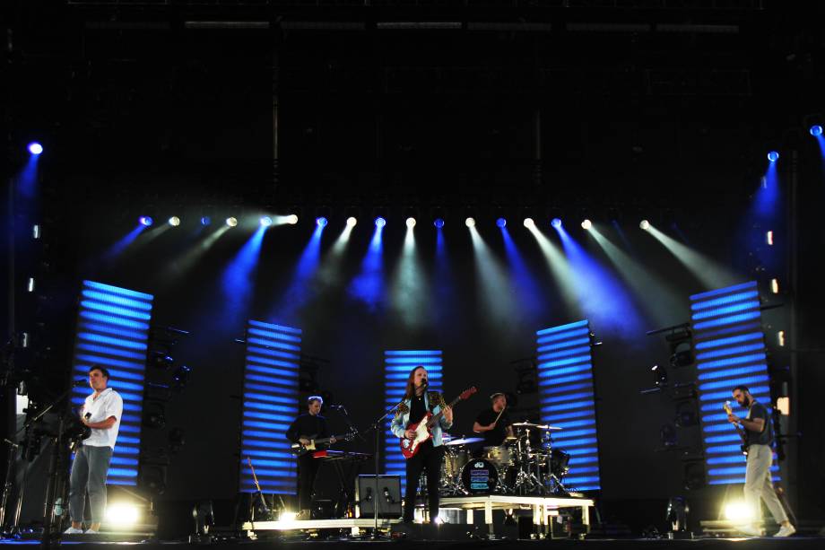 Show da banda Two Door Cinema Club no segundo dia do Festival Lollapalooza 2017