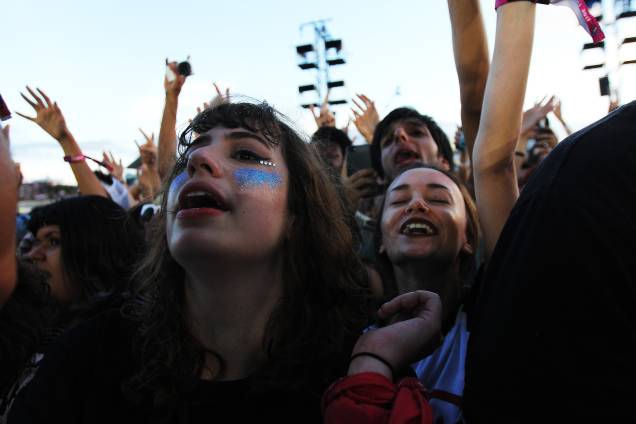 Show da banda Two Door Cinema Club no segundo dia do Festival Lollapalooza 2017 Show da banda Two Door Cinema Club no segundo dia do Festival Lollapalooza 2017