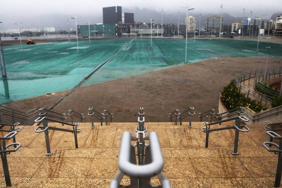 Parque Olímpico da Rio 2016, abandonado 7 meses após os jogos