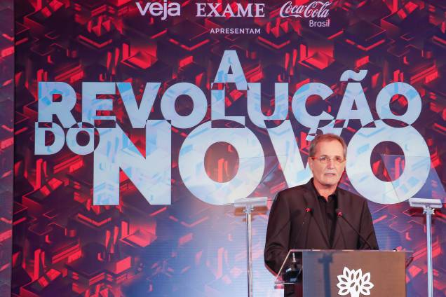 Walter Longo, presidente do grupo Abril, durante abertura do Fórum VEJA Exame A Revolução do Novo Walter Longo, presidente do grupo Abril, durante abertura do Fórum VEJA Exame A Revolução do Novo