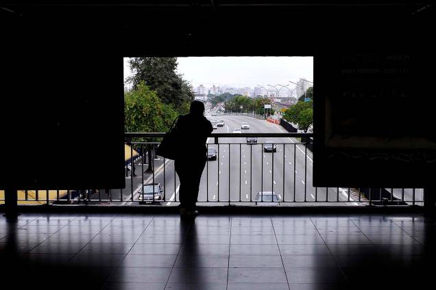 Radial Leste em São Paulo tem tráfego muito abaixo do normal durante greve geral convocada por sindicatos e movimentos sociais - 28/04/2017 Radial Leste em São Paulo tem tráfego muito abaixo do normal durante greve geral convocada por sindicatos e movimentos sociais - 28/04/2017