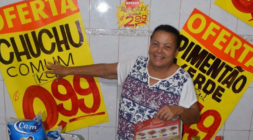 Os bastidores da festa de aniversário com tema ‘supermercado’