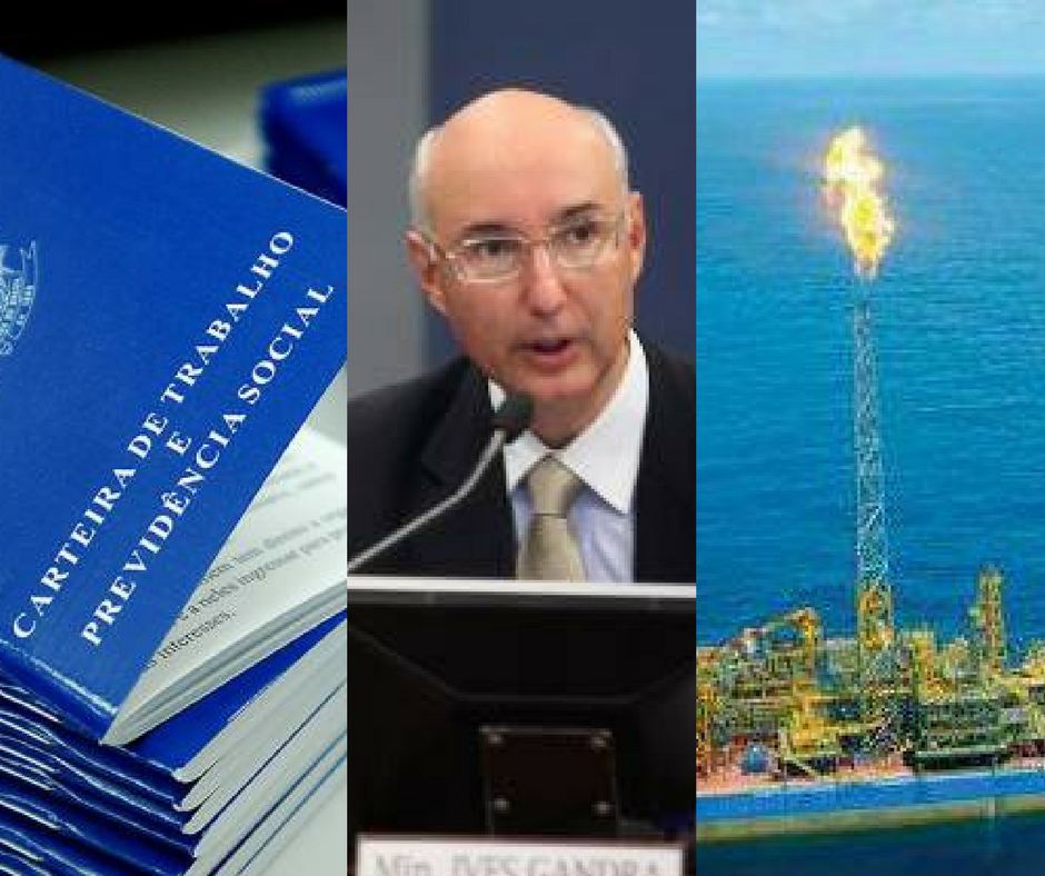 Previdência, Gandra Filho e pré-sal nas manchetes de 03/04/17