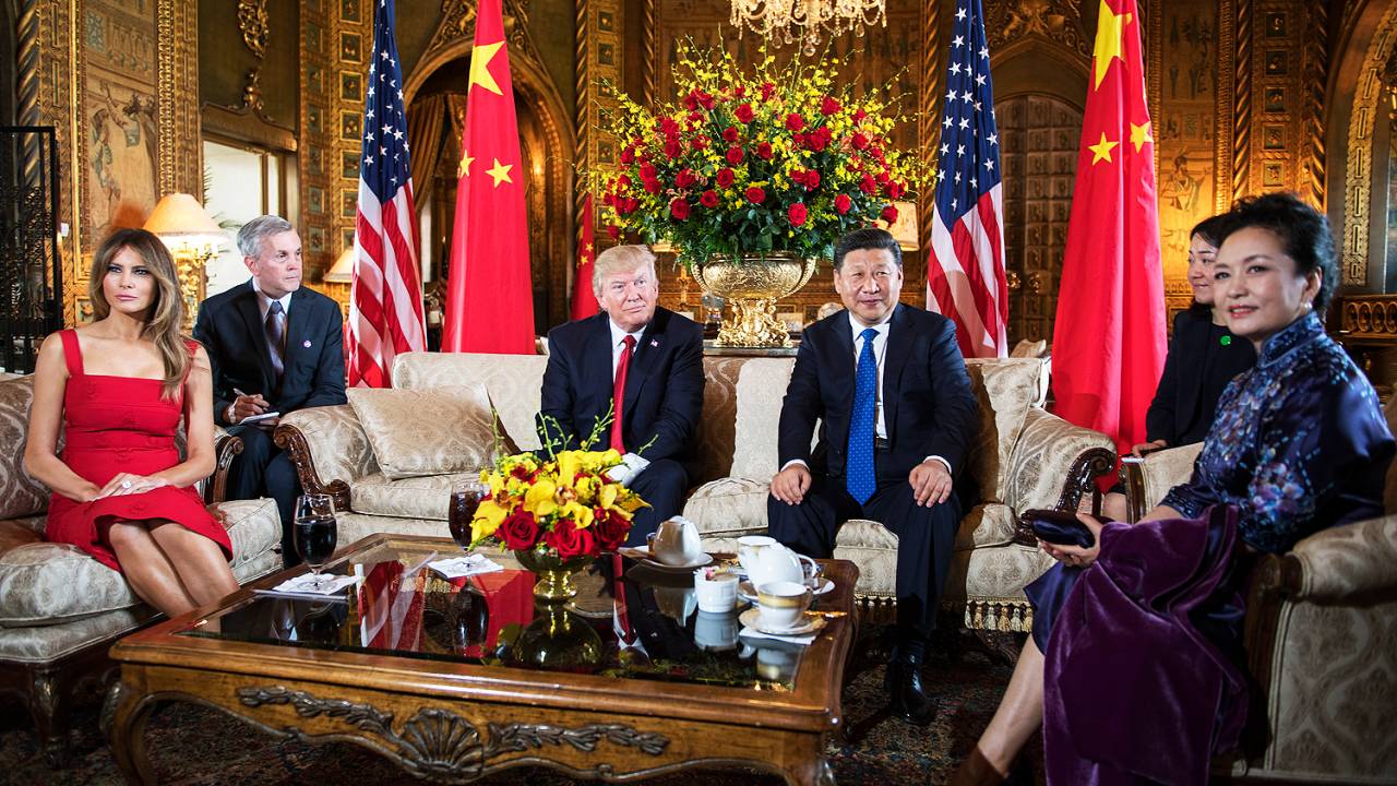 O presidente dos Estados Unidos, Donald Trump