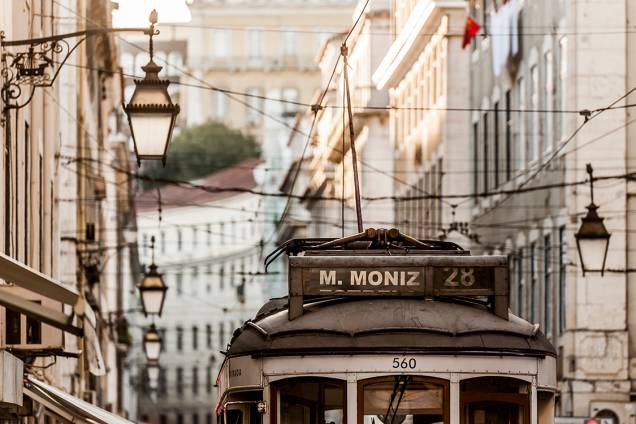 Bondinho nas ruas de Lisboa Bondinho nas ruas de Lisboa