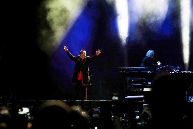 A Pedreira Paulo Leminski, em Curitiba, foi o palco da abertura da turnê brasileira de Elton John A Pedreira Paulo Leminski, em Curitiba, foi o palco da abertura da turnê brasileira de Elton John