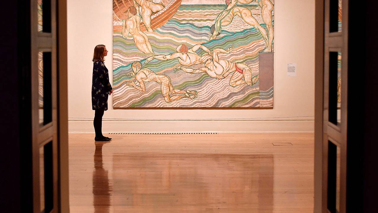 Exposição Queer British Art 1861-1967, no museu Tate Britain em Londres - 03/04/2017