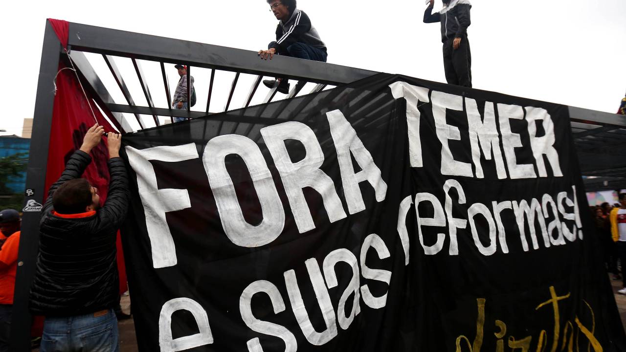 Protestos em São Paulo