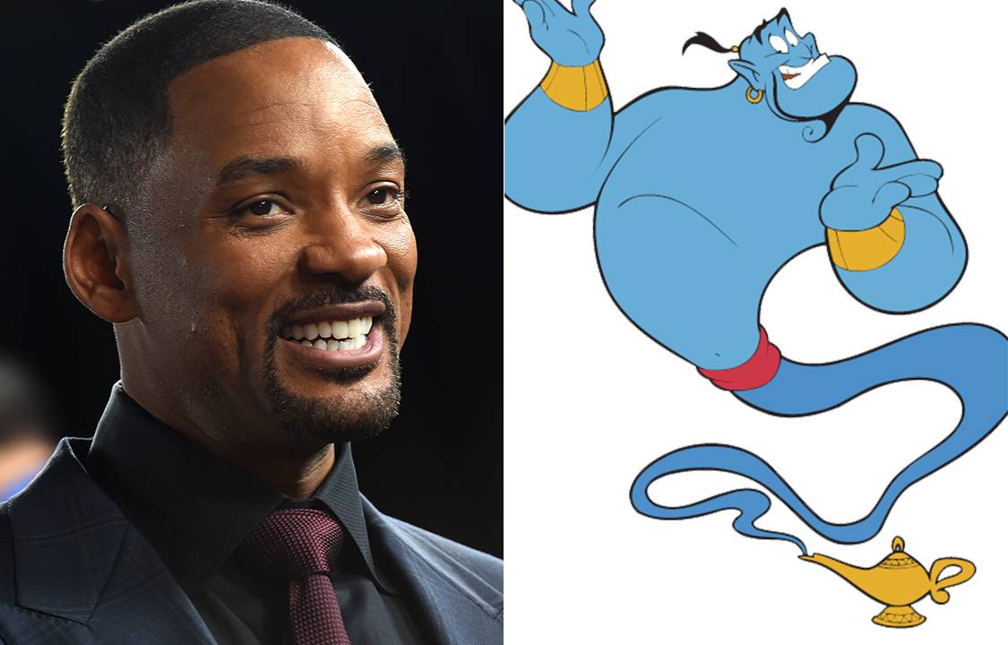Will Smith e o Gênio, de Aladim