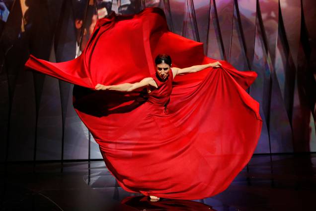 Dançarina espanhola, Blanca Li, se apresenta durante cerimônia de abertura do evento Cannes, festival de cinema que acontece anualmente na França - 17/05/2017 Dançarina espanhola, Blanca Li, se apresenta durante cerimônia de abertura do evento Cannes, festival de cinema que acontece anualmente na França - 17/05/2017