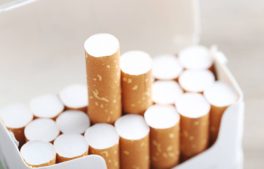 Embalagem de cigarro
