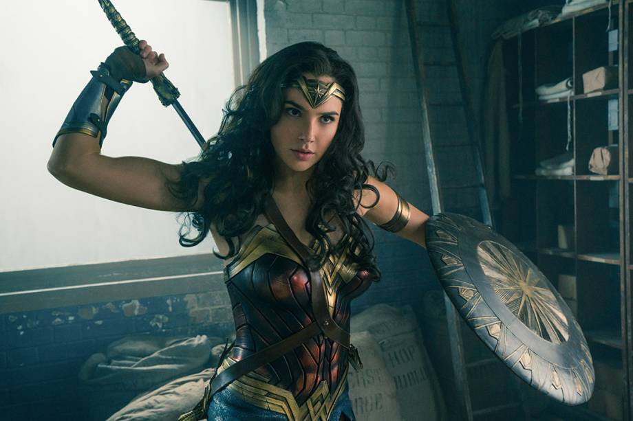 Gal Gadot em cena do filme 'Mulher Maravilha'