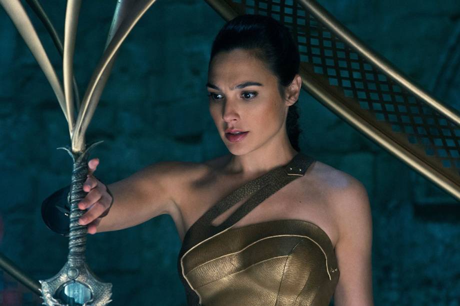 Gal Gadot em cena do filme 'Mulher Maravilha'