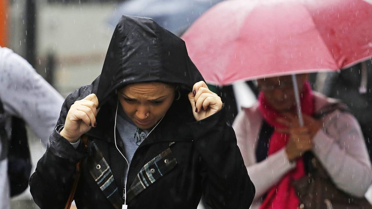 Chuva e frio em São Paulo