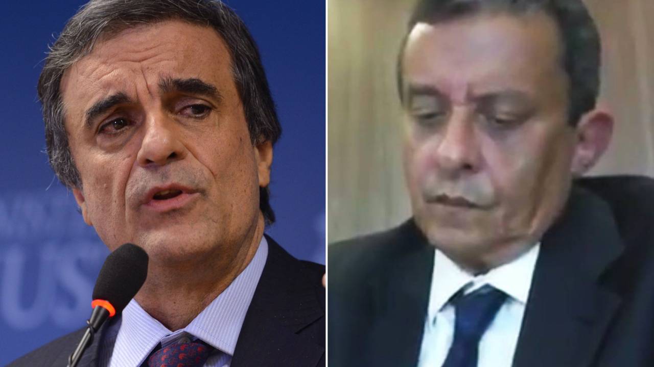 José Eduardo Cardozo e João Santana