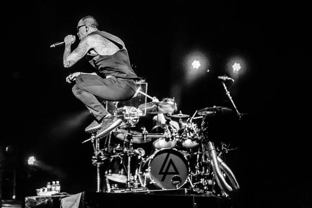 A banda norte-americana Linkin Park se apresentou no Maximus Festival 2017 no Autódromo de Interlagos, na zona sul de São Paulo - 13/05/2017 A banda norte-americana Linkin Park se apresentou no Maximus Festival 2017 no Autódromo de Interlagos, na zona sul de São Paulo - 13/05/2017