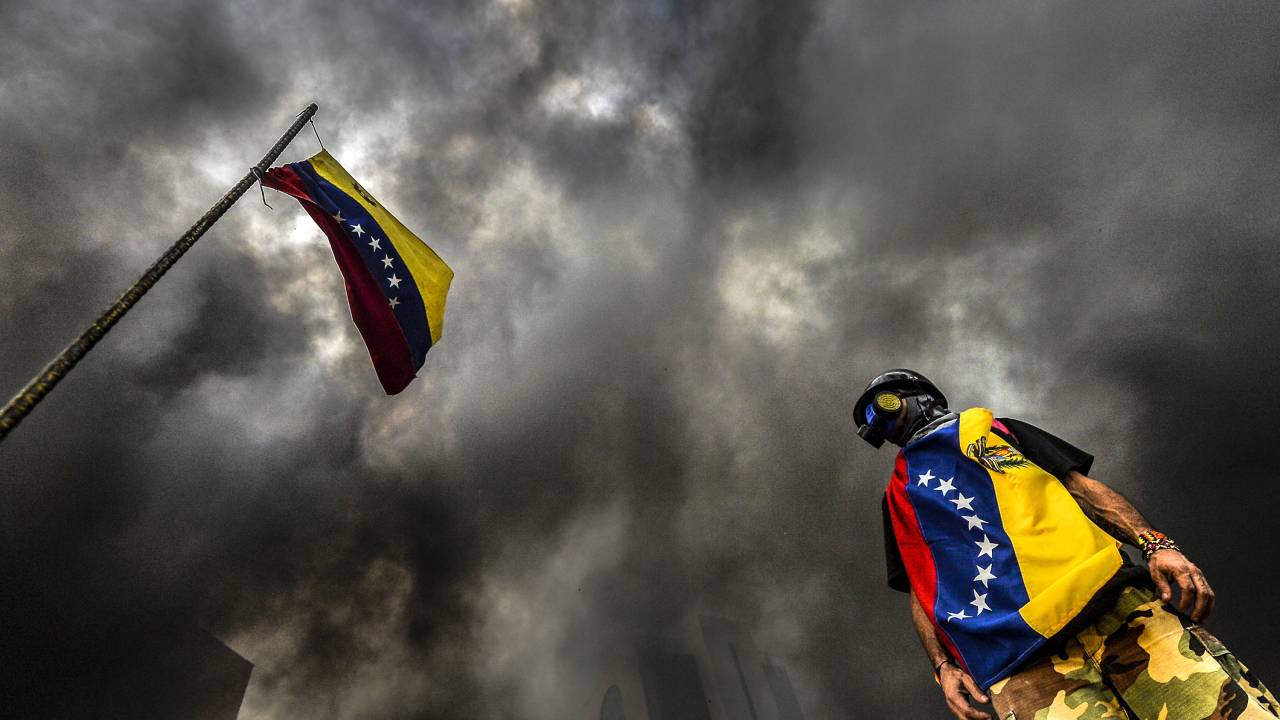 Protestos na Venezuela