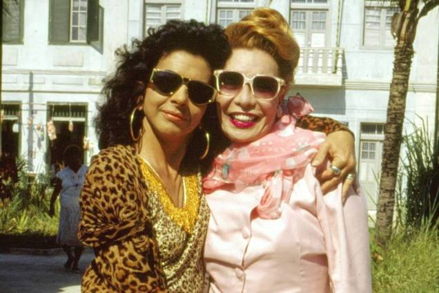 Betty Faria e Rogéria em Tieta Betty Faria e Rogéria em Tieta