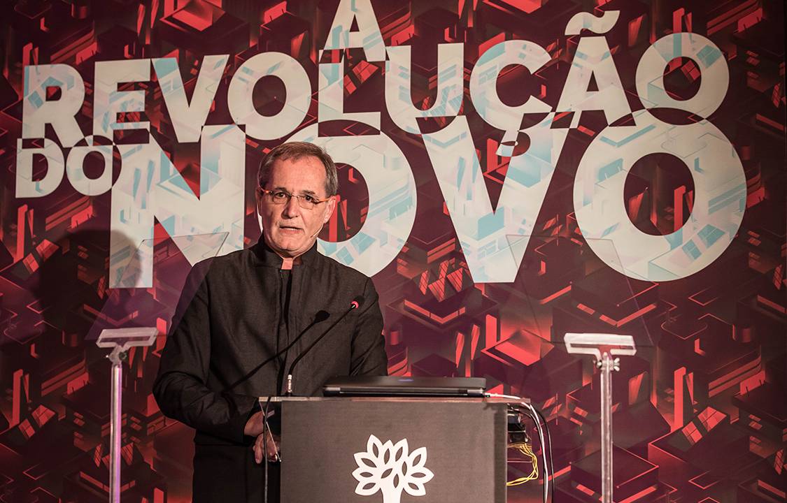 Walter Longo, presidente do grupo Abril, durante palestra no Fórum A Revolução do Novo: A Transformação do Mundo