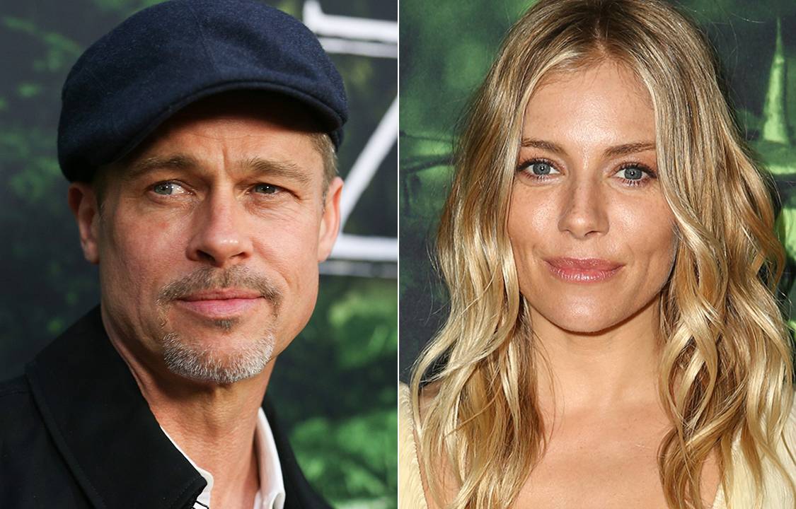 Sienna Miller e Brad Pitt