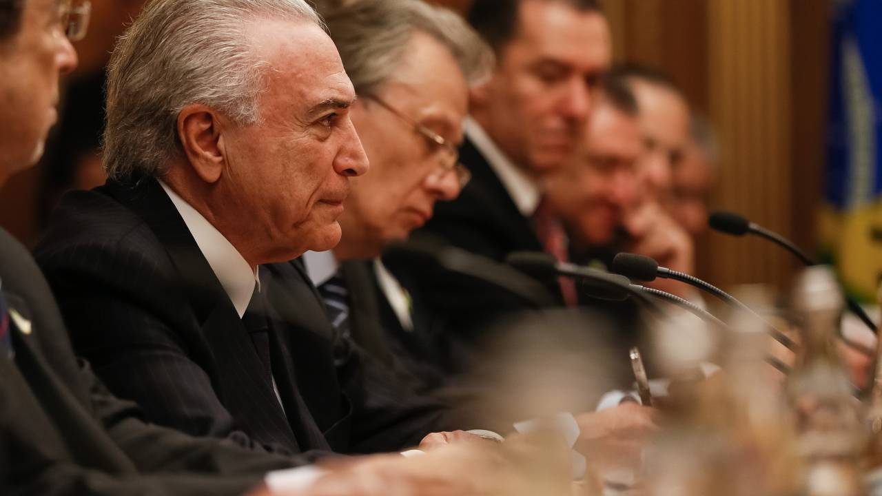 Presidente Michel Temer fala da reforma trabalhista na Rússia