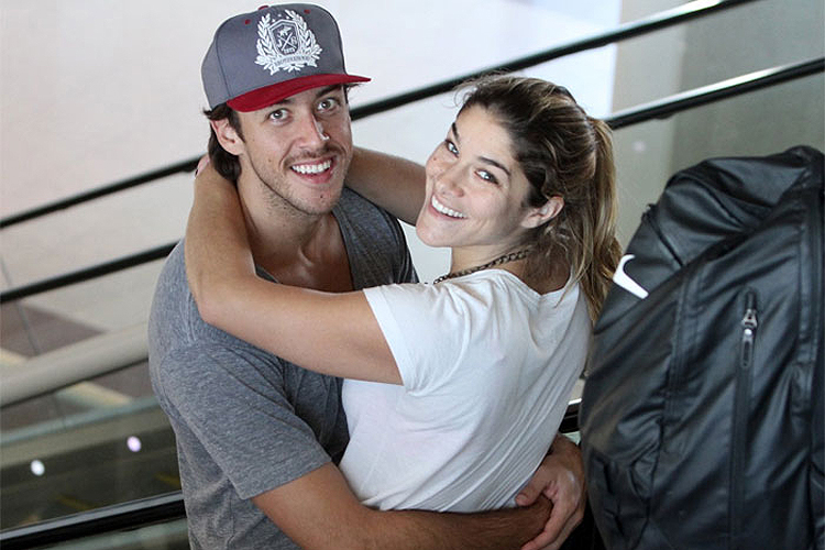 Priscila Fantin e Renan Abreu