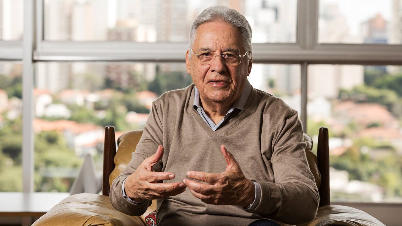 Fernando Henrique em entrevista para VEJA