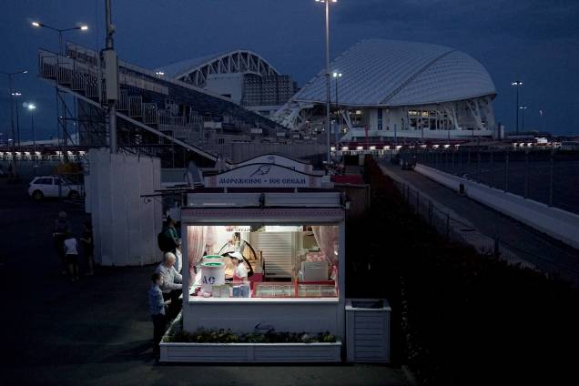Vista ao redor do estádio de Fisht em Sochi, uma das sedes da Copa das Confederações da Rússia - 22/06/2017 Vista ao redor do estádio de Fisht em Sochi, uma das sedes da Copa das Confederações da Rússia - 22/06/2017