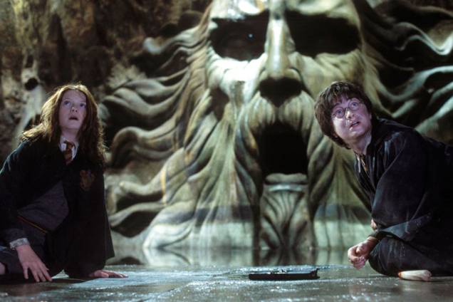 Cena de 'Harry Potter e a Câmara Secreta' (2002) Cena de 'Harry Potter e a Câmara Secreta' (2002)