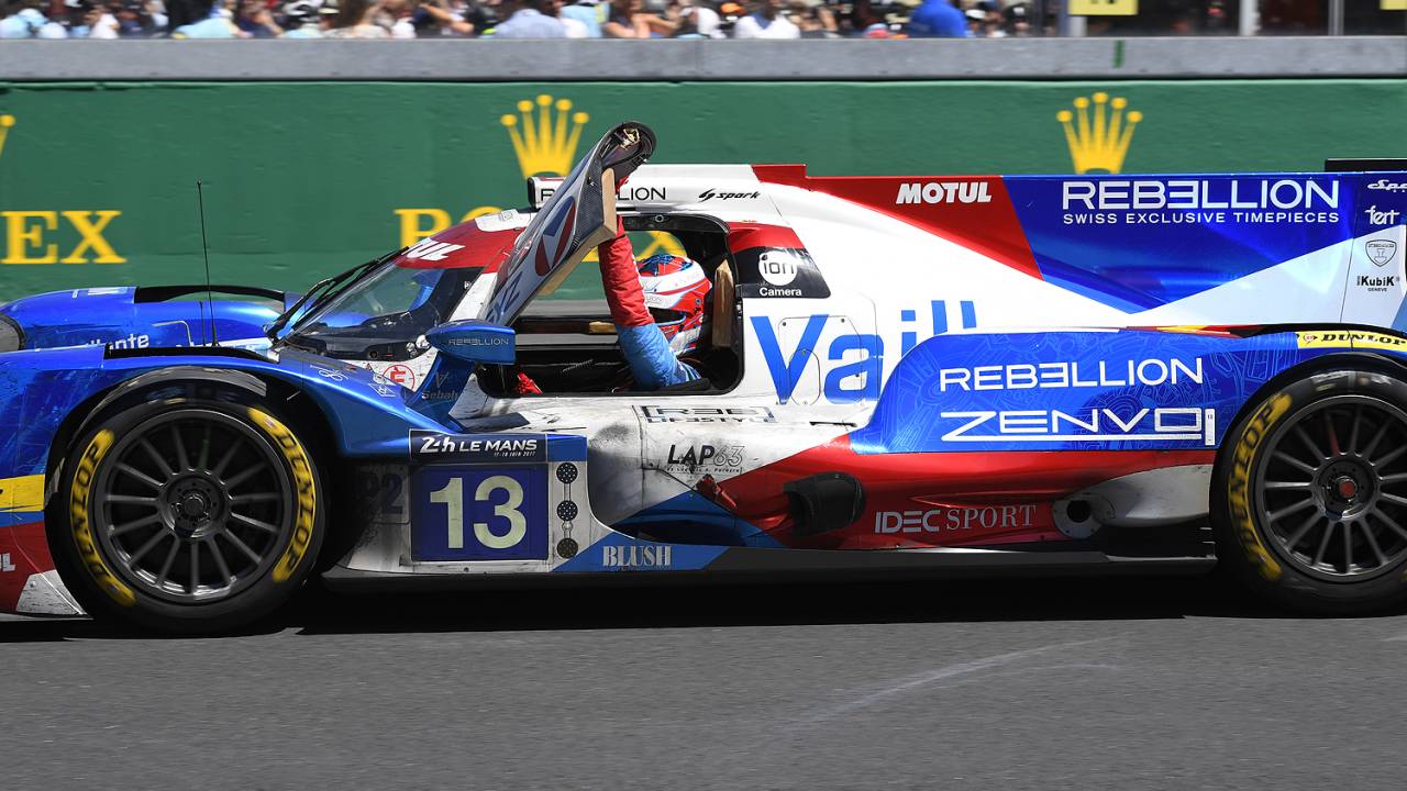 Nelsinho Piquet durante as 24 Horas de Le Mans - 18/06/2017