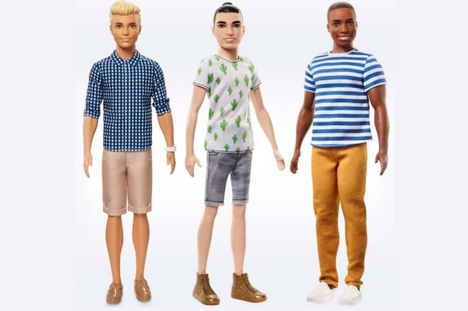 Linha Barbie Fashionistas é expandida com inclusão de novos bonecos Ken