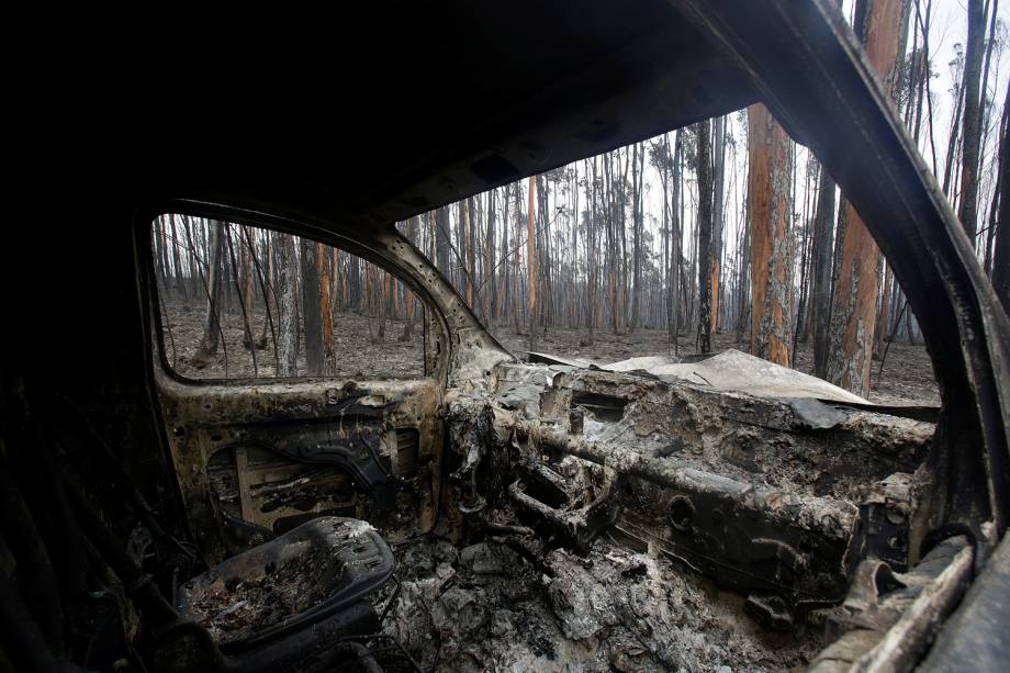 Incêndio florestal na região central de Portugal deixou pelo menos 62 mortos até agora - 19/06/2017