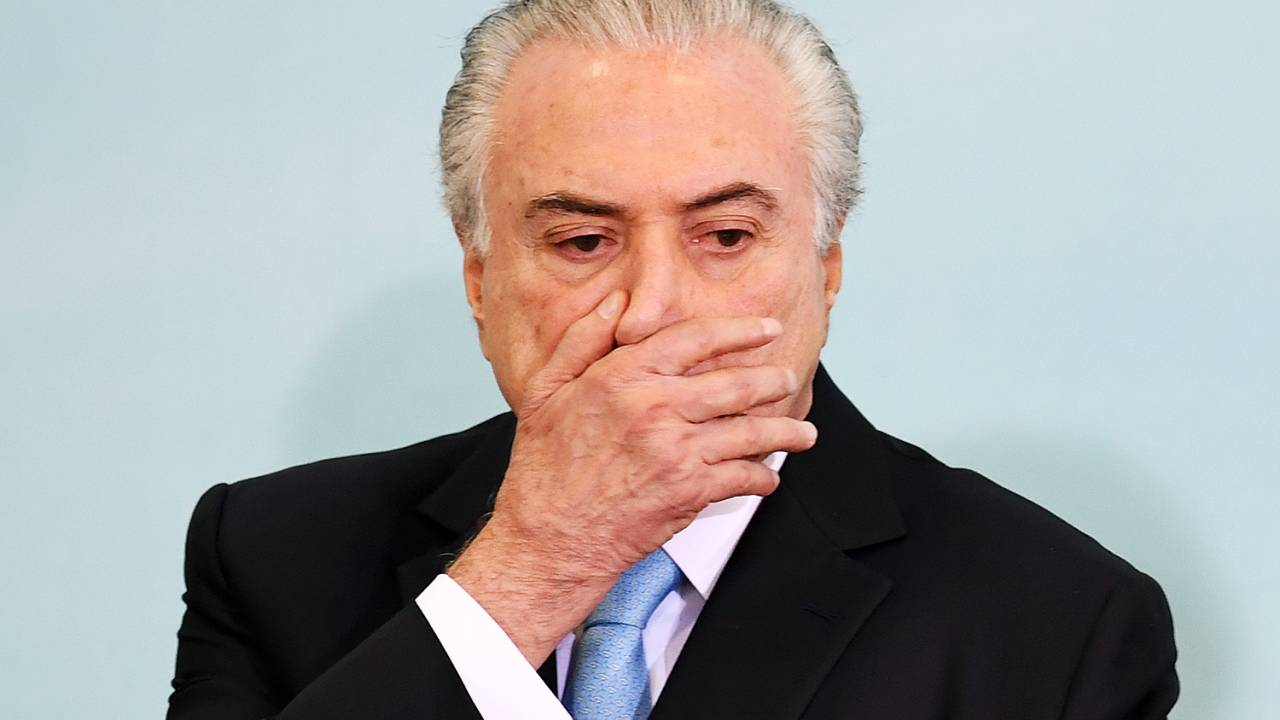 O presidente Michel Temer