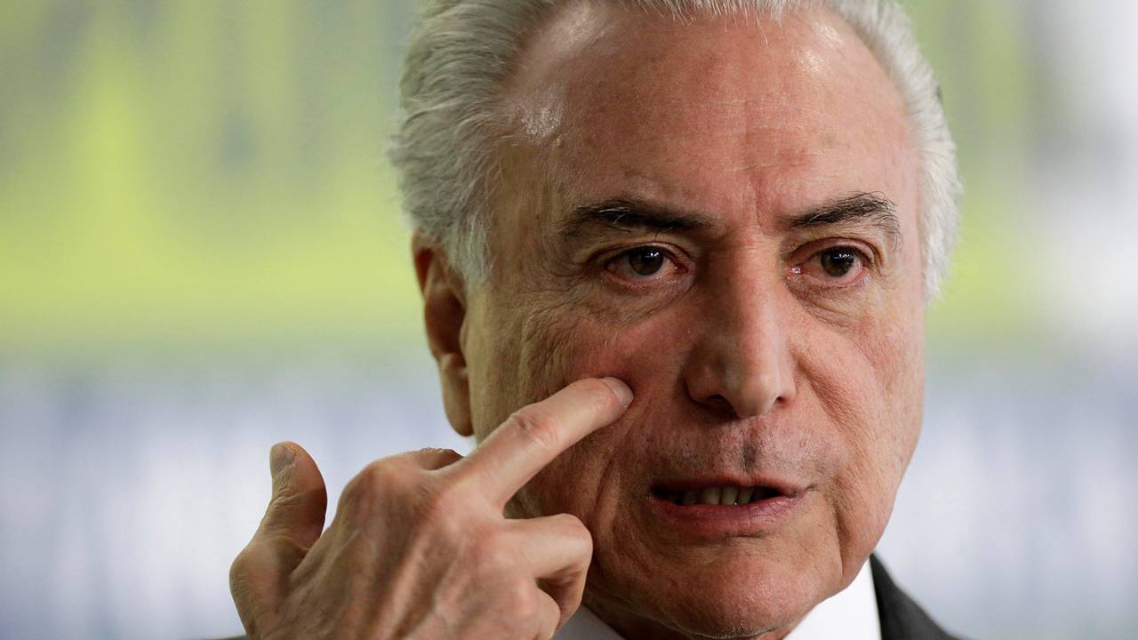 O presidente Michel Temer