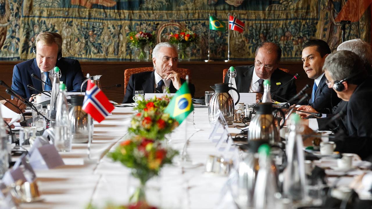 Presidente Michel Temer na Noruega