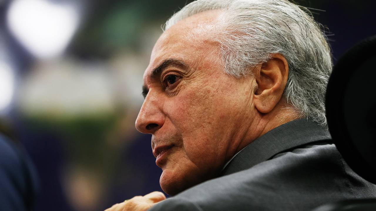 O presidente Michel Temer