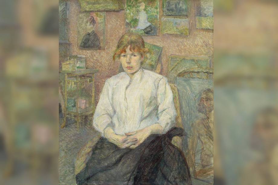 Toulouse-Lautrec - Carmen Gaudin, de 1888