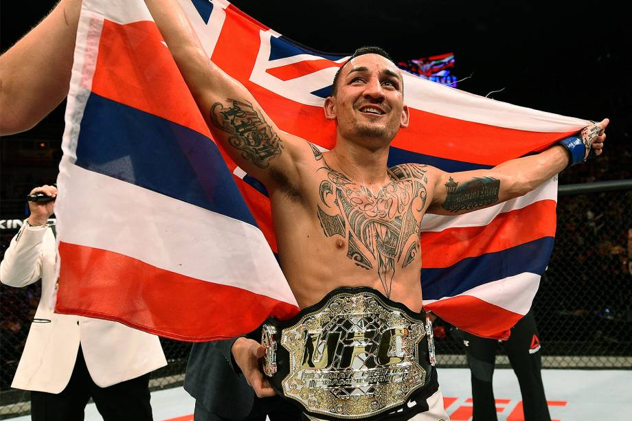 Max Holloway vence o brasileiro José Aldo no UFC 212, realizado na Jeunesse Arena, em Jacarepaguá, na zona oeste da cidade - 04/06/2017