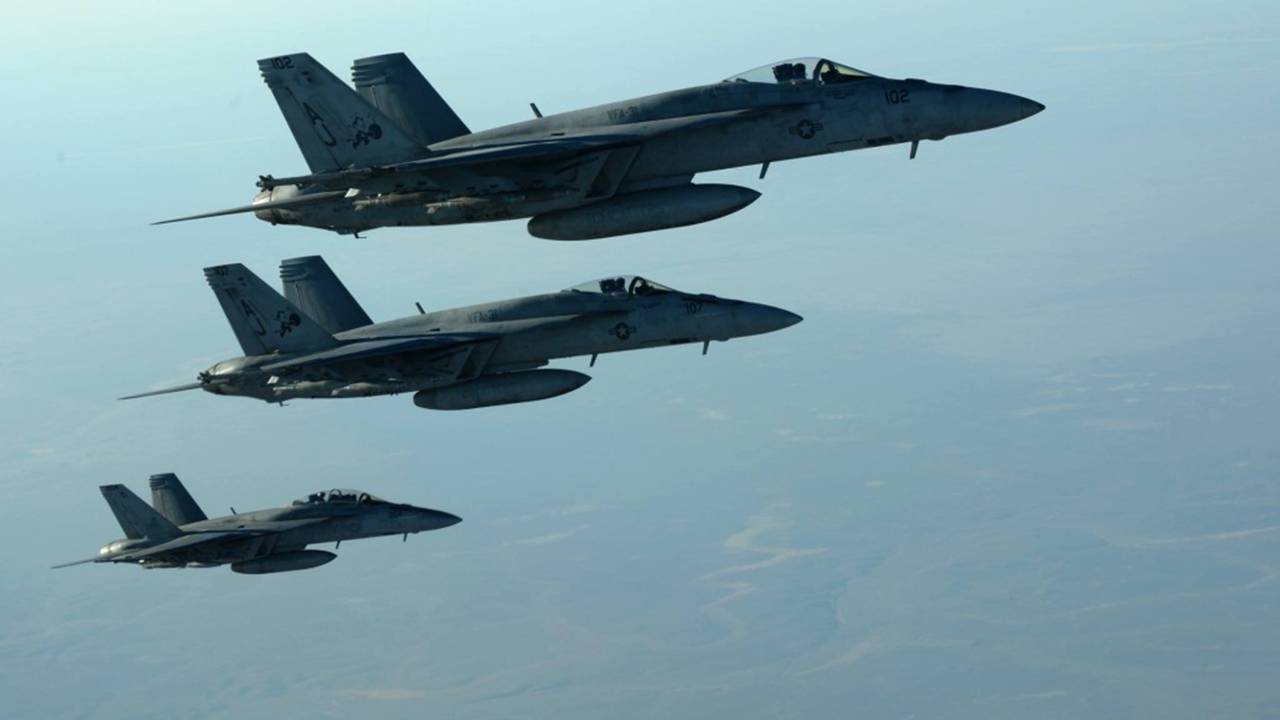 U.S. Navy F-18s