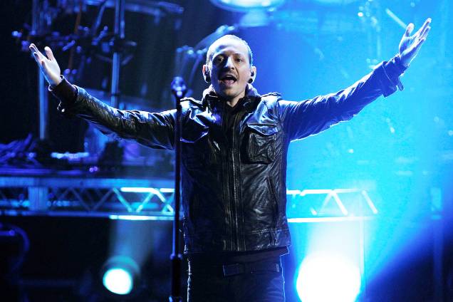 Chester Bennington, vocalista da banda de rock Linkin Park Chester Bennington, vocalista da banda de rock Linkin Park