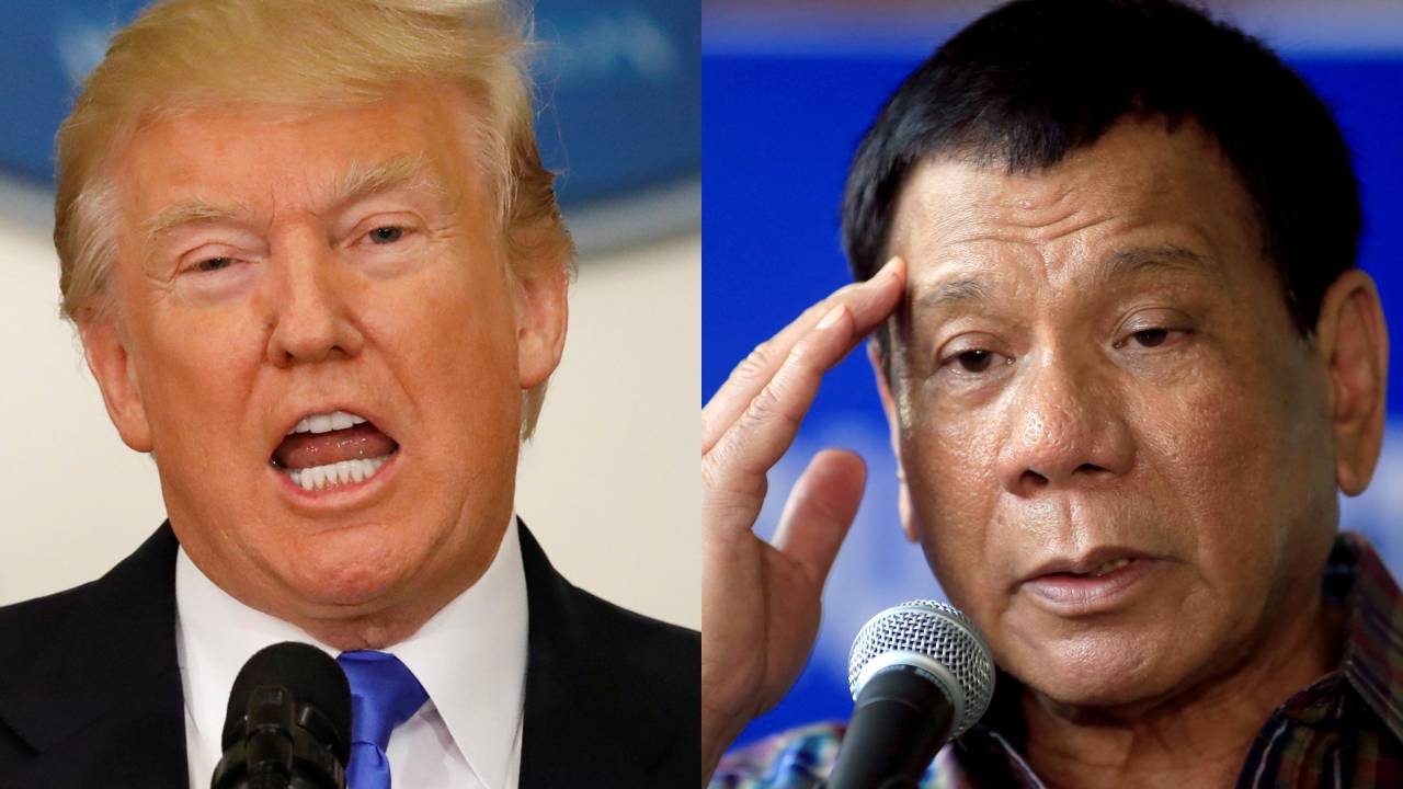 Donald Trump e Rodrigo Duterte