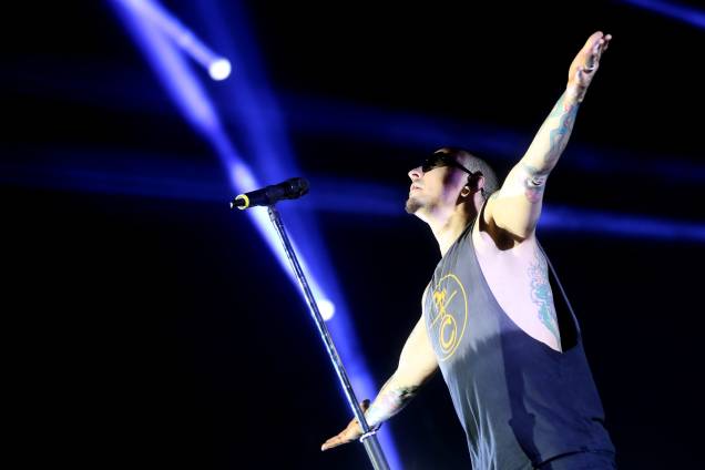 Chester Bennington - Show da banda Linkin Park no Maximus Festival 2017, realizado no Autódromo de Interlagos, na zona sul de São Paulo - 13/05/2017 Chester Bennington - Show da banda Linkin Park no Maximus Festival 2017, realizado no Autódromo de Interlagos, na zona sul de São Paulo - 13/05/2017