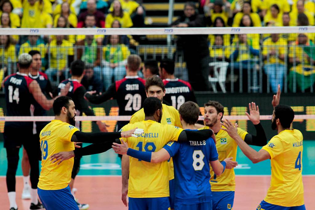 Vôlei: Brasil enfrentará a França por 10º título na Liga Mundial