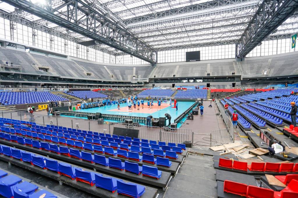 Vôlei: Arena da Baixada recebe fase final da Liga Mundial 2017