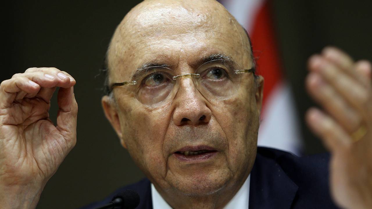 O ministro da Fazenda, Henrique Meirelles