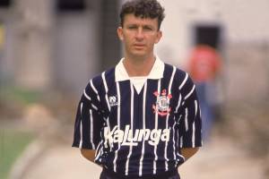 Neto, do Corinthians. Neto,, um dos maiores ídolos da história corintiana -