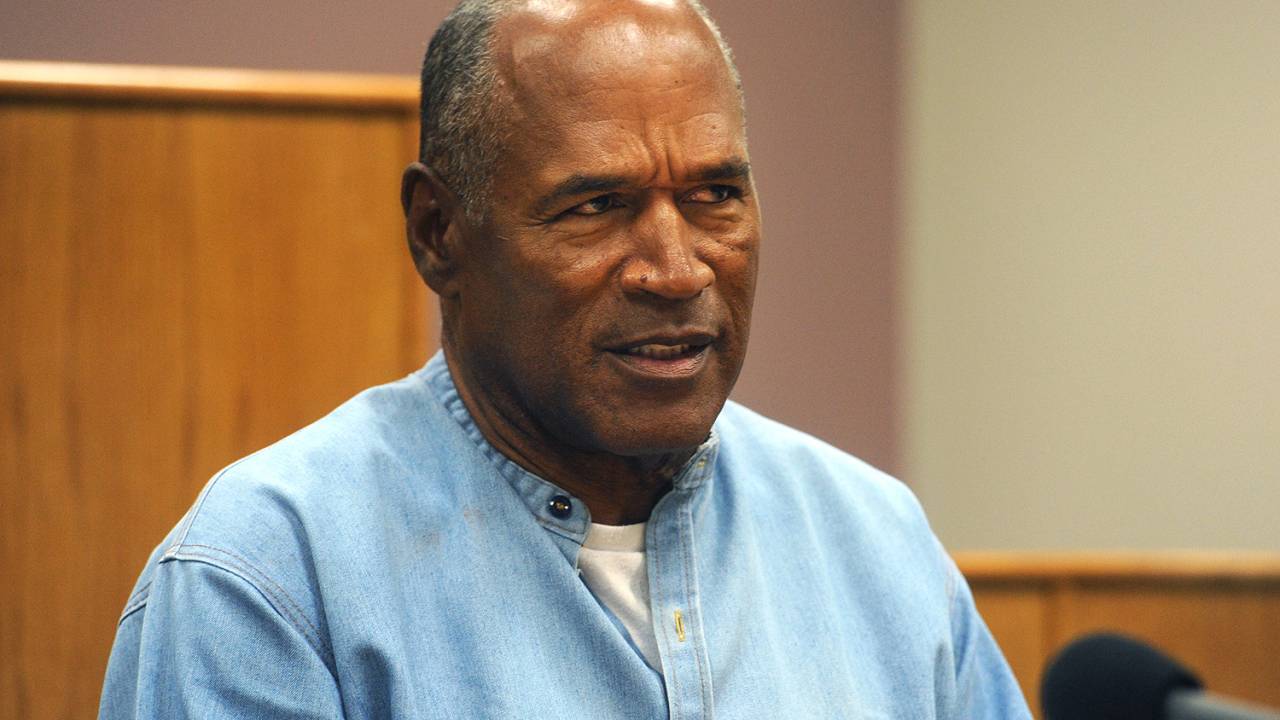 O. J. Simpson durante audiência em Nevada, Estados Unidos da América - 20/07/2017