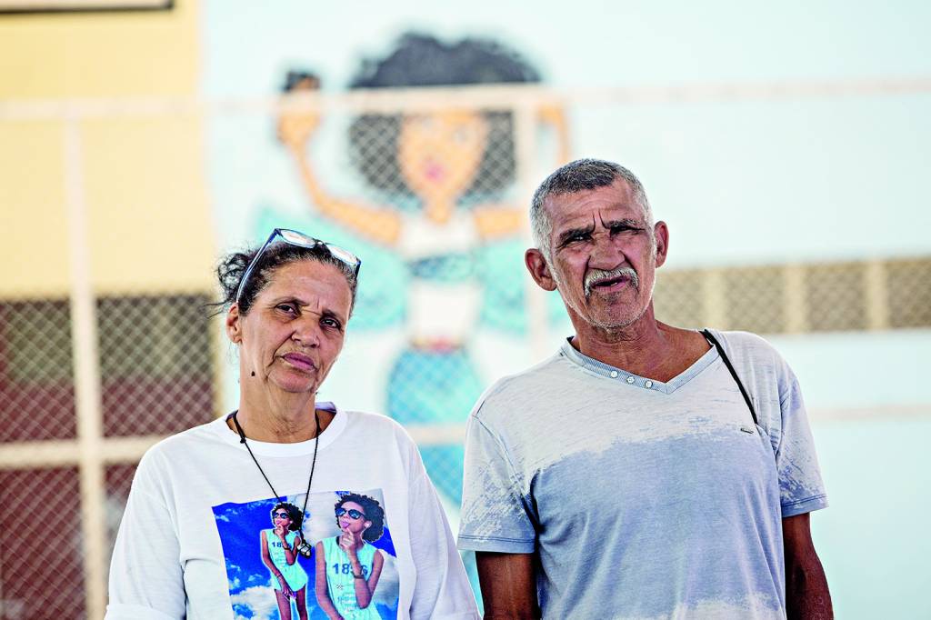 LUTO – Rosilene, com o marido, Antônio Pedro